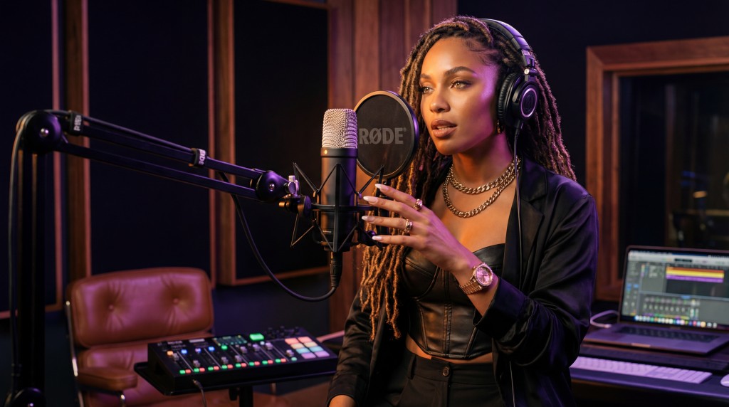 Best microphone for rap vocals setup in a home studio used by an independent rapper
