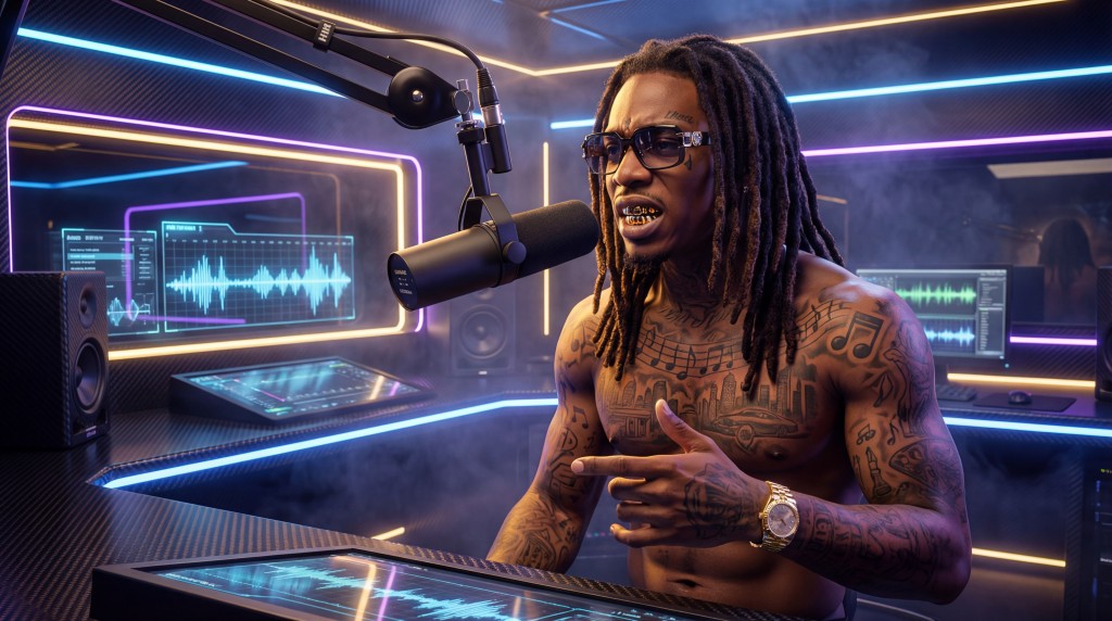 Best microphone for rap vocals setup in a home studio used by an independent rapper
